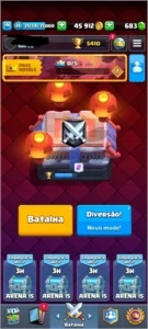 Conta Clash Royale Gemada