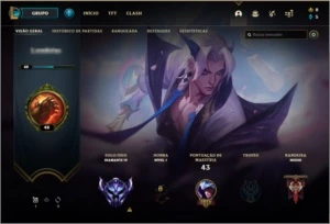 Conta Diamante 4 de League of Legends barata LOL