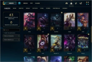 Conta Diamante 4 de League of Legends barata LOL