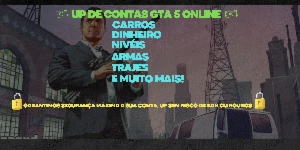 [Up de contas Gta 5 online] Com suporte ao cliente 🌐