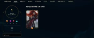 Conta mestre 145 pdl / win rate de 66% - League of Legends LOL