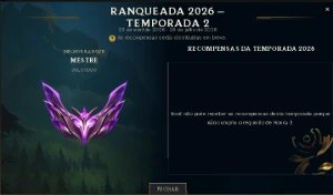 [Conta Br] Dima 4 Soloq+skins+mmr Bufado Fila Mestre+zaahen - League of Legends LOL