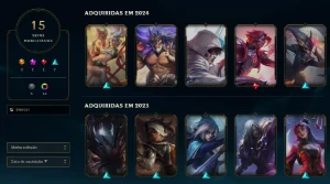 Conta Mestre Lol 60% Winrate 500 Pontos Skin Prestigio Talon - League of Legends