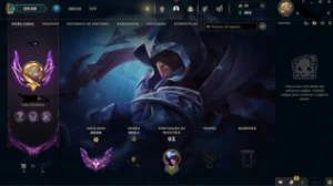 Conta Mestre Lol 60% Winrate 500 Pontos Skin Prestigio Talon - League of Legends