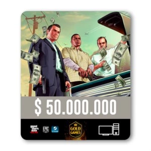 Dinheiro para GTAV Online para PC - 50 milhões - Jogos (Mídia Digital)