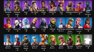 Conta Fortnite Og | Stw Fundador | Passe S5 | Muitas Skins