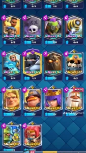 conta clash royale upada