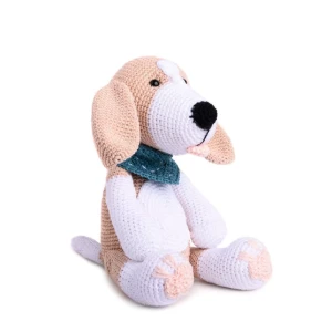 Cachorro Beagle em Amigurumi - Artesanato e Personalizados