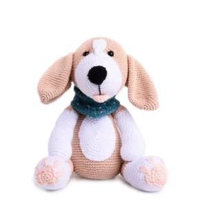 Cachorro Beagle em Amigurumi - Artesanato e Personalizados