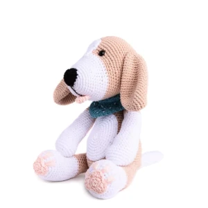 Cachorro Beagle em Amigurumi - Artesanato e Personalizados