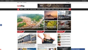 Source PHP LaraMag - Sistema multilíngue de notícias - Sites, Lojas e Sistemas Prontos Sites e Scripts