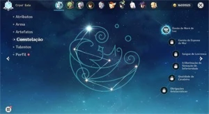 EULA C1, ZHONGLI C1 +OUTROS PERSONAGENS E ARMAS T5 - Genshin Impact