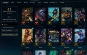 Conta lol TOP - League of Legends