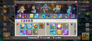 Cv17 Fuul Diversas Skins De Heróis/ Equipamentos Lendários!! - Clash of Clans