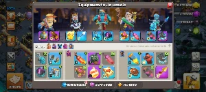 Cv17 Fuul Diversas Skins De Heróis/ Equipamentos Lendários!! - Clash of Clans