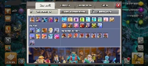 Cv17 Fuul Diversas Skins De Heróis/ Equipamentos Lendários!! - Clash of Clans