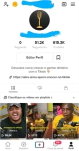 CONTA TIKTOK COM 50 MIL SEGUIDORES - Redes Sociais