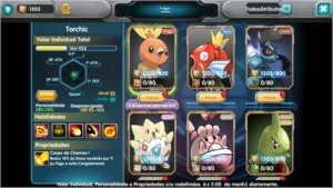 Conta pocket contest vip 7com pokes raros - Outros