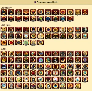 Conta Aqw 11 Calendario/Hero Mart/245 Badge /28 Chest/Membe - Adventure Quest World