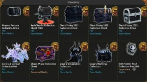 Conta Aqw 11 Calendario/Hero Mart/245 Badge /28 Chest/Membe - Adventure Quest World