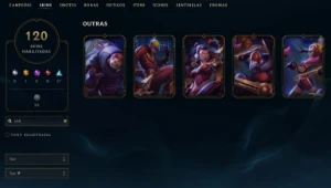 Conta LOL Full Acesso - 134 Champs e 120 Skins - Kayle Juíza - League of Legends