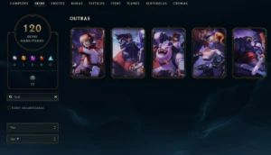 Conta LOL Full Acesso - 134 Champs e 120 Skins - Kayle Juíza - League of Legends