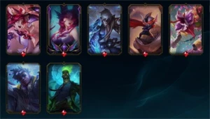 Conta lol d2(decay) mmr mestre 347 skins todos champs - League of Legends