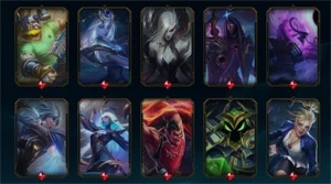 Conta lol d2(decay) mmr mestre 347 skins todos champs - League of Legends