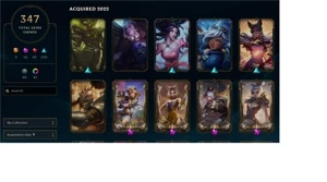 Conta lol d2(decay) mmr mestre 347 skins todos champs - League of Legends