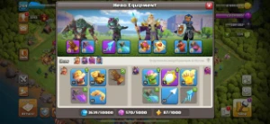 Conta Clash of Clans CV 16 99% FULL