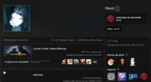 Conta LEVEL 17 Gamers Club - Counter Strike CS