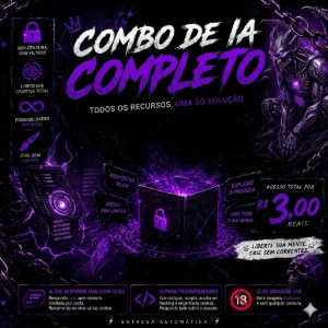 COMBO DE IA COMPLETO -☆ +18 / HACKER / IA ABERTA