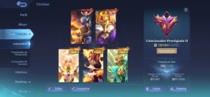 Conta Mobile Legends 380 Skins | 2 Lendárias