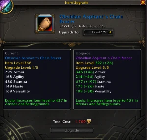 Gear full pvp retail Seasson 2 Dragonflight - Blizzard