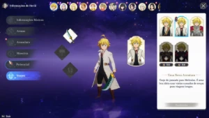 Conta 7Ds Origin - Seven Deadly Sins