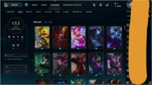 Conta raríssima! UFO CORKI E KAYLE JUÍZA + CENTENAS DE SKINS - League of Legends LOL
