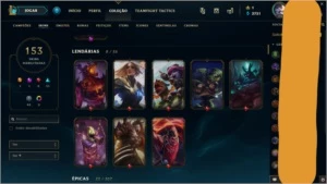 Conta raríssima! UFO CORKI E KAYLE JUÍZA + CENTENAS DE SKINS - League of Legends LOL
