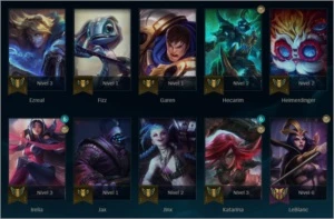 Conta lol 35 Skins Prata 1 - League of Legends