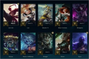 Conta lol 35 Skins Prata 1 - League of Legends
