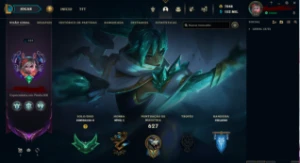 Conta league of legends todas skins LOL