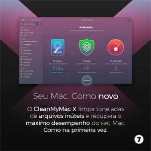 MacPaw CleanMyMac X - Seu Mac como Novo! - Permanente - Softwares e Licenças