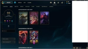Conta LOL gold 3 - League of Legends