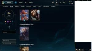 Conta LOL gold 3 - League of Legends