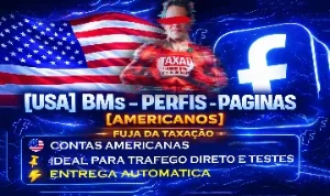 Facebook Usa Bms 3C.A 50$ {Americanos} - Redes Sociais