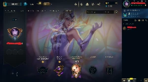 Conta League Of Legends sem Rank - Lux elementalista LOL