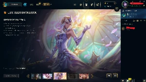Conta League Of Legends sem Rank - Lux elementalista