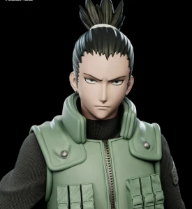 Nara Shikamaru - NARUTO - 3D STL - Outros