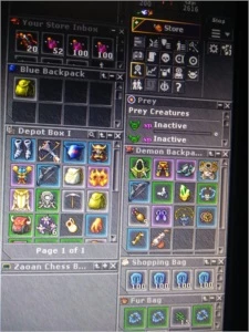 RP 284 javibra  RP 275 Lutabra lyalty 10% (40 dias pra 15%) - Tibia