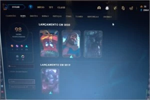 Conta lol Gold 4 Barato - League of Legends