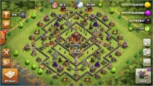 clash of clans cv10